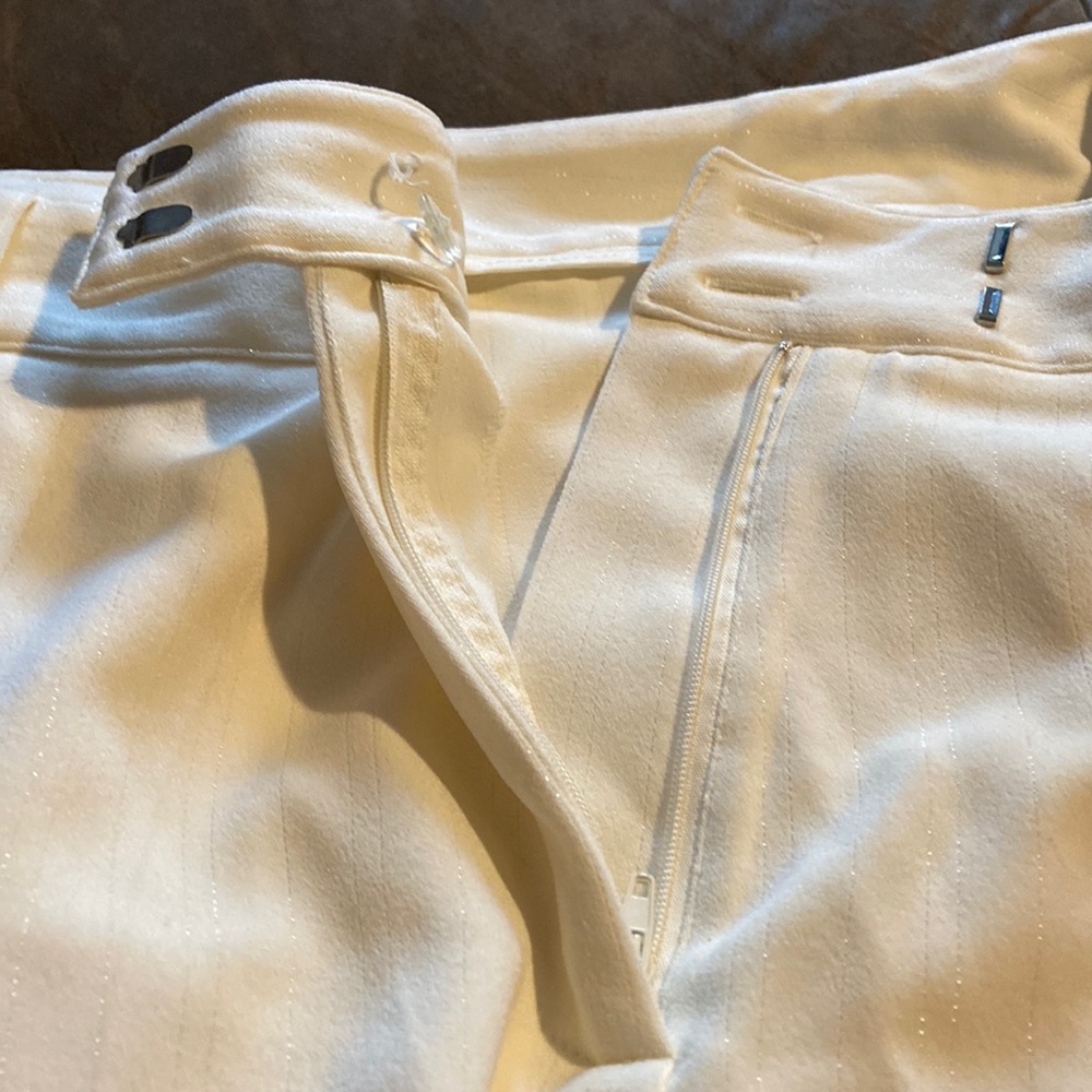 Bobby J Cream Pants Size 22W